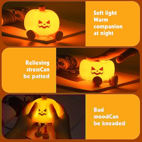 š„š„2025 Hot Saleš„Mischievous Grinning Pumpkin Night Light