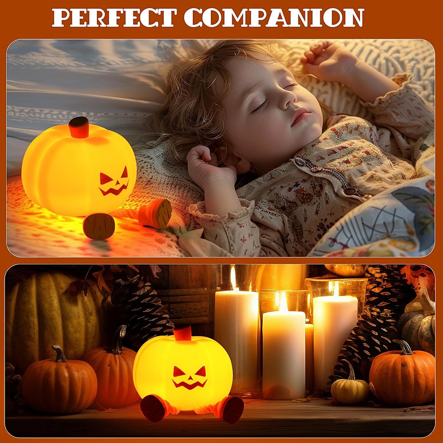 š„š„2025 Hot Saleš„Mischievous Grinning Pumpkin Night Light