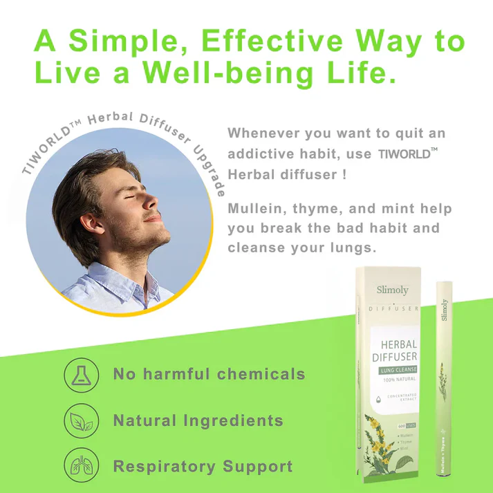 🔥Slimoly™ Mullein Aroma Diffuser – Relief for Cough, Congestion & Breathing Comfort💝