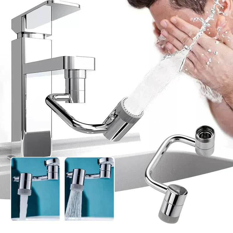 QIAWI™ 1080° Rotating Robotic Arm Universal Faucet Filter