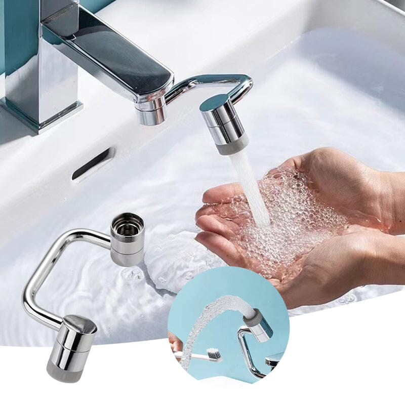 QIAWI™ 1080° Rotating Robotic Arm Universal Faucet Filter