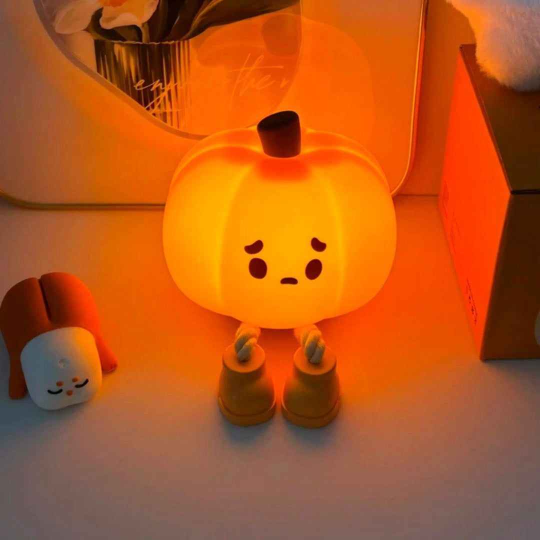 š„š„2025 Hot Saleš„Mischievous Grinning Pumpkin Night Light
