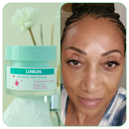 Flash Sale Ending Soon💥LOVILDS™ Renewal Skin Cream | Spot Removal & Skin Renewal for Dark Spots, Age Spots, and Sun Spots* Daily Firming for All Skin Types