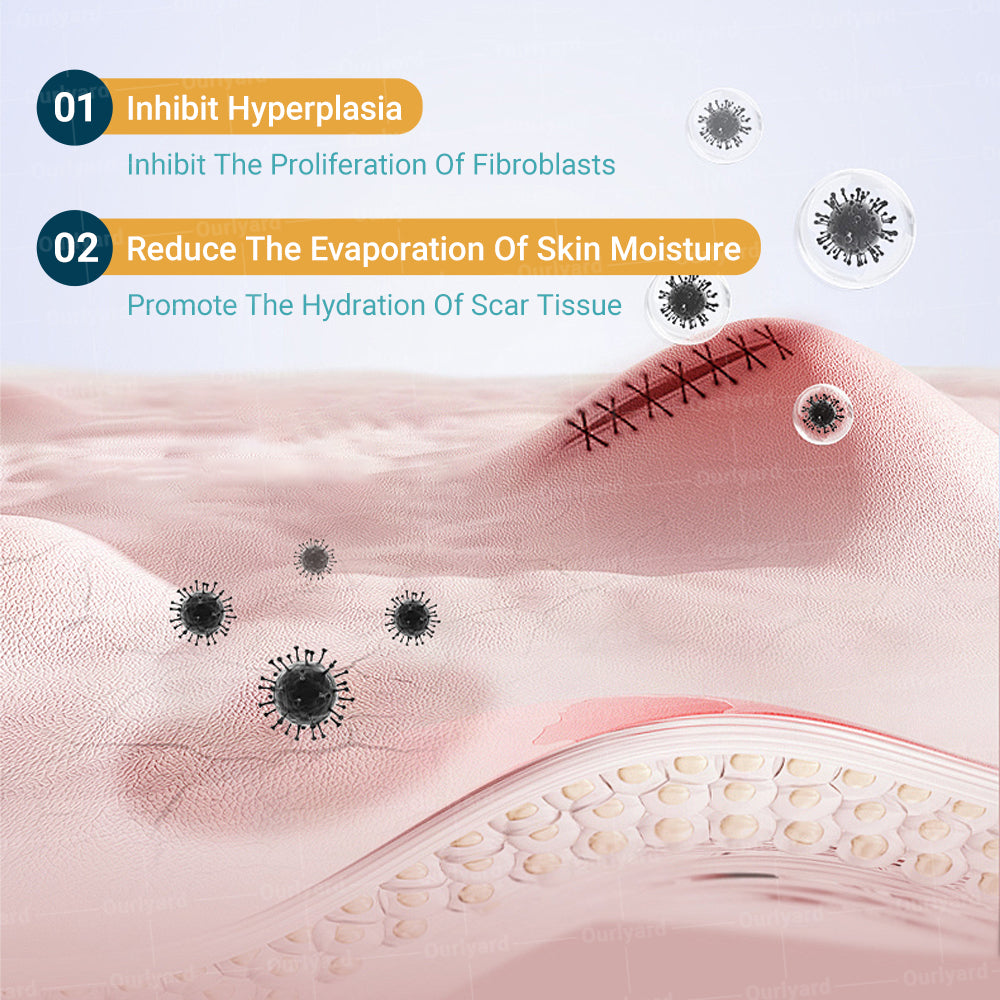 Official Store |Slimoly™ Hyaluronic Acid Nano Microneedle Repair Tape🗽🎉(Treatment of old and new scars, reduction of surgical scars, stretch marks, keloids, acne, burns, warts, dermatomes and varicose veins)