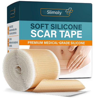 Official Store |Slimoly™ Hyaluronic Acid Nano Microneedle Repair Tape🗽🎉(Treatment of old and new scars, reduction of surgical scars, stretch marks, keloids, acne, burns, warts, dermatomes and varicose veins)