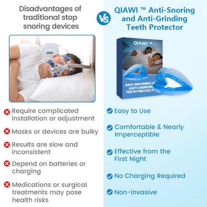 ✨QIAWI ™ Anti-Snoring & Anti-Grinding Teeth Protector