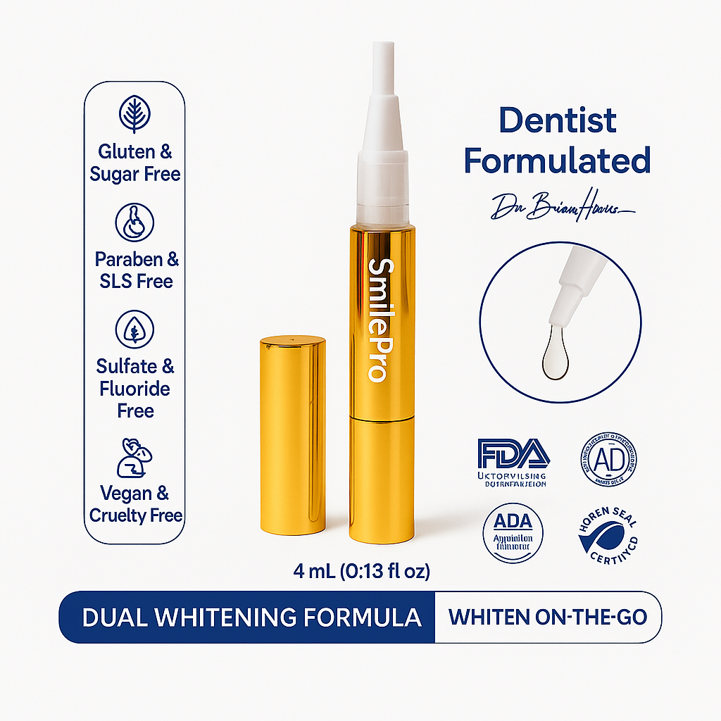 SmileFitPro™Dual-Action Whitening Serum - Extra-Strength Teeth Whitening Serum Pen