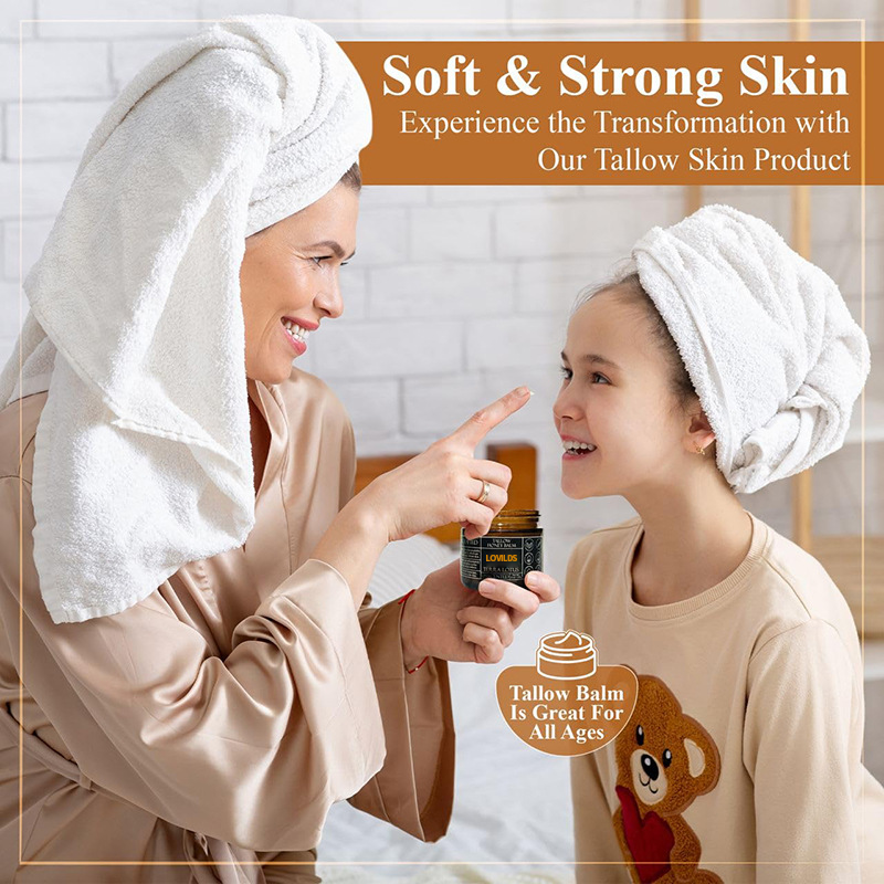 💓LOVILDS™ Orange Flavoured Organic Tallow Moisturising Honey Balm